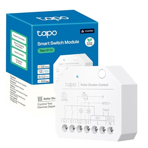 Interruptor SMART Tapo S112 doble canal — Control total y AHORRA 24%