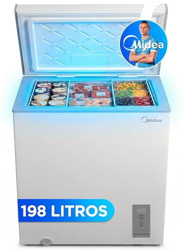 CONGELADOR MIDEA ARCÓN 198L silencioso y convertible