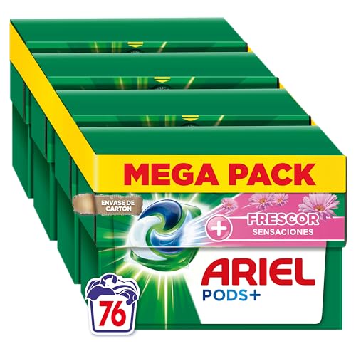 ARIEL PODS TODO EN 1 - 76 LAVADOS, LIMPIEZA PROFUNDA