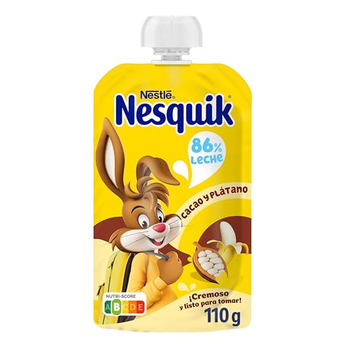 NESQUIK CACAO Plátano para niños — Snack nutritivo y sabroso