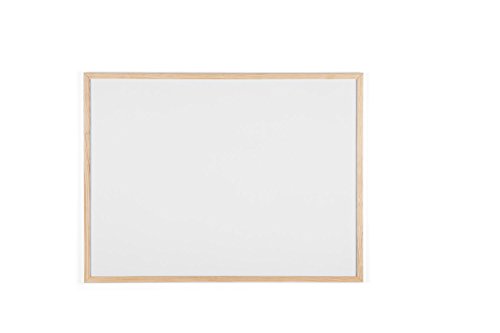 PIZARRA BLANCA con marco de madera — escritura fácil y elegante