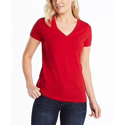 Camiseta SUPERSOFT mujer — Confort y elasticidad en rojo