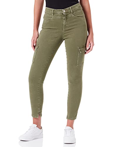 Pantalón BOSS SKINNY CARGO en VERDE OSCURO — Estilo urbano premium