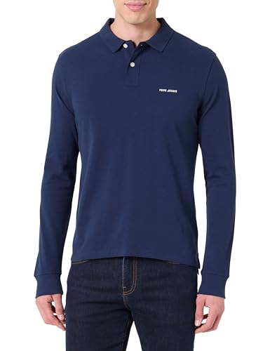 POLO PEPE JEANS M Básico en AZUL MARINO — Estilo clásico y cómodo