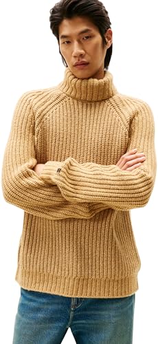 Jersey Tommy Hilfiger de CUELLO ALTO en beige