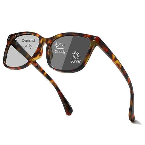 Gafas RETRO fotocromáticas polarizadas con PROTECCIÓN UV para mujer