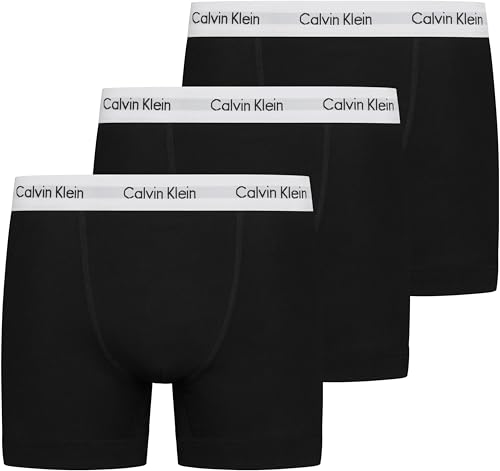Pack 3 BOXERS CALVIN KLEIN negros — confort y ajuste premium