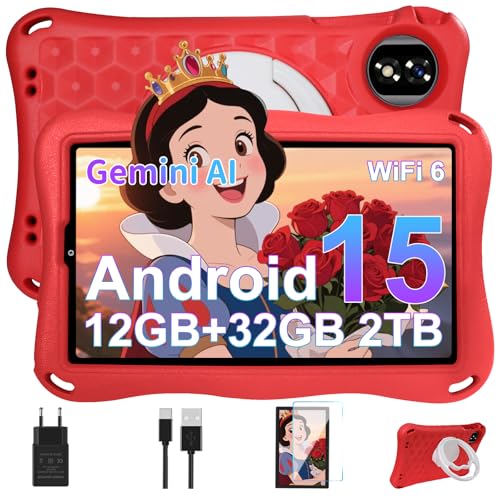 Tablet infantil 9" Android 15 con 73% de DESCUENTO