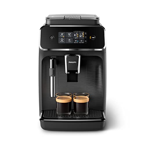 CAFETERA ESPRESSO PHILIPS Serie 2200 — 2 cafés, manejo táctil