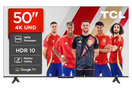 TCL 50" 4K SMART TV con HDR y Dolby - AHORRA 25%