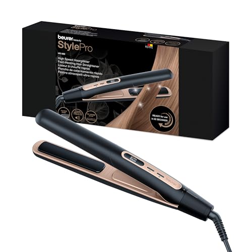 Plancha de pelo BEURER HS 100 — ALISADO RÁPIDO y brillo