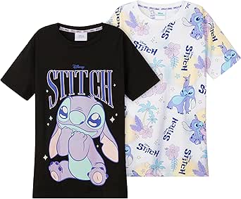 GRAN OFERTA: Pack de Camisetas Disney Stitch para Niñas