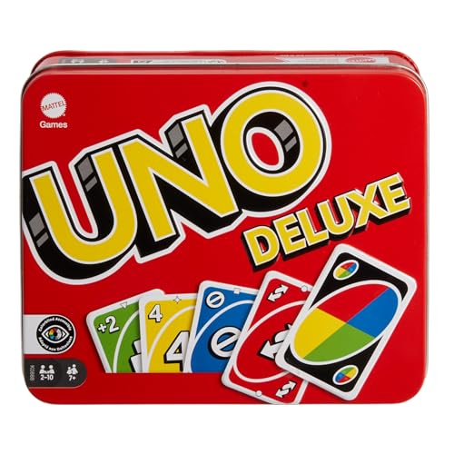 UNO DELUXE en CAJA METÁLICA — Diversión familiar inmediata