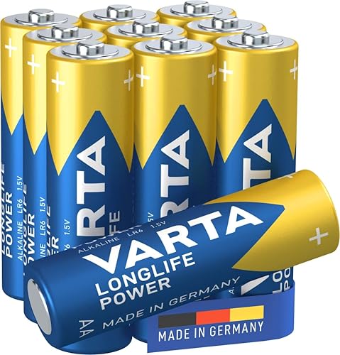 PILAS VARTA AA LONG LIFE — LARGA DURACIÓN y Fiabilidad