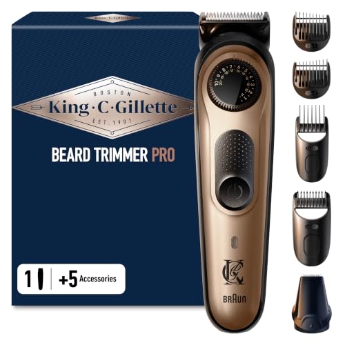 Recortadora de barba Gillette KING C PRO con 44% de AHORRO