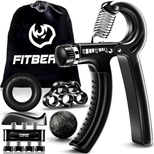 FORTALECEDOR FitBeast: Mejora tu AGARRE y alivia el estrés