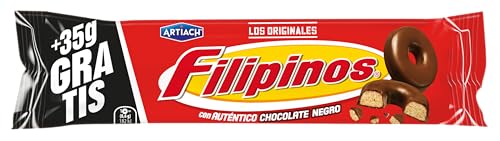 GALLETAS FILIPINOS Chocolate Negro — Crujientes y deliciosas