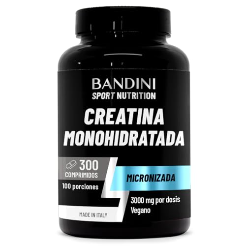 CREATINA Bandini VEGANA — 3.000 mg por dosis, 100 días