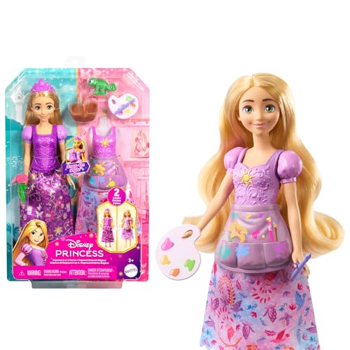 MUÑECA Rapunzel 2 en 1 con 9 ACCESORIOS — 51% dto.