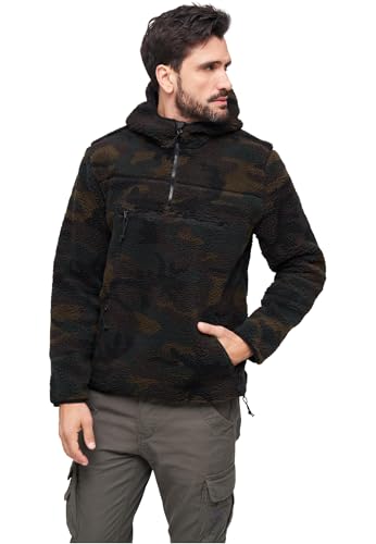 CHAQUETA TEDDYFLEECE Brandit WOODLAND — CALOR y protección