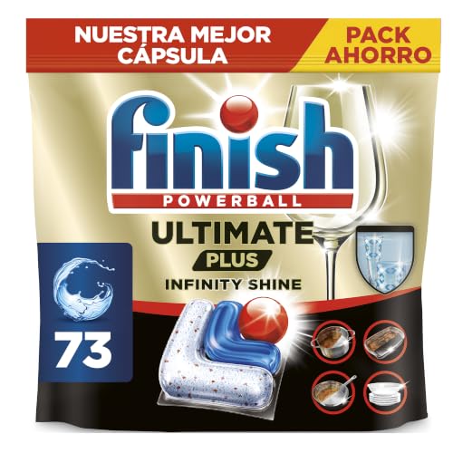 Finish Ultimate Plus INFINITY SHINE — Brillo intenso y protección del cristal