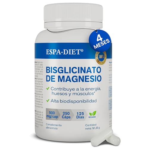 Magnesio Bisglicinato PURO para sueño y energía