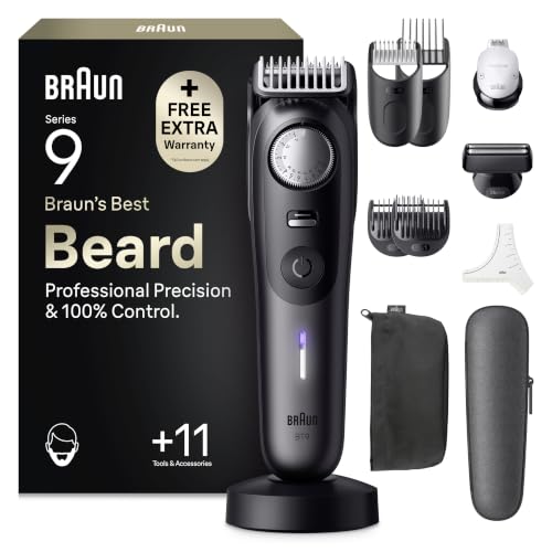 Recortadora Braun Series 9 con 52 LONGITUDES de precisión