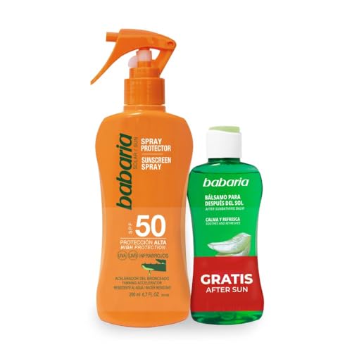 PROTECCIÓN SOLAR SPF50 en SPRAY — Hidratante y Resistente al Agua